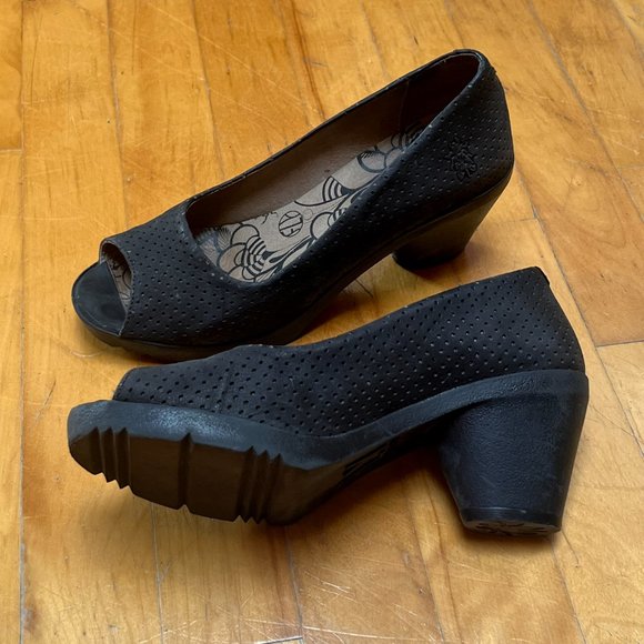 Fly London - Open toe black shoes - Size 36 - Picture 3 of 7